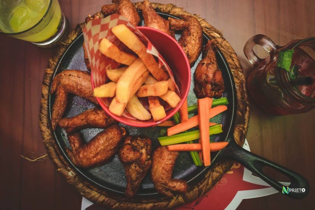 Alitas de pollo
