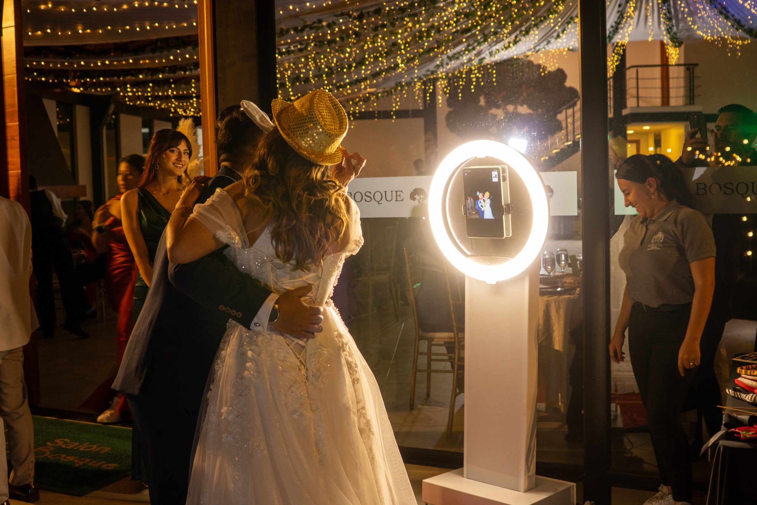 Invitados disfrutando de una celebración
